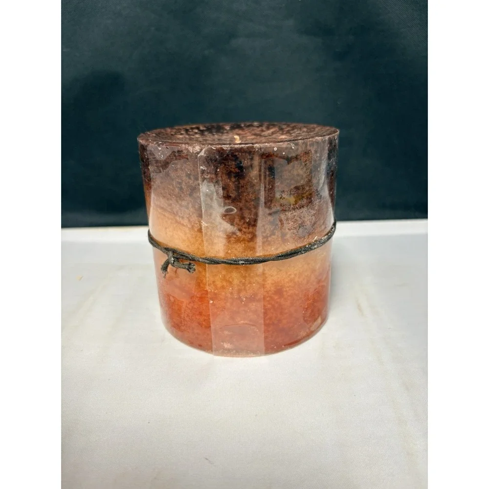 Pier One Asian Spice 4inch Pillar Candle Discontinued New Please Read Des.